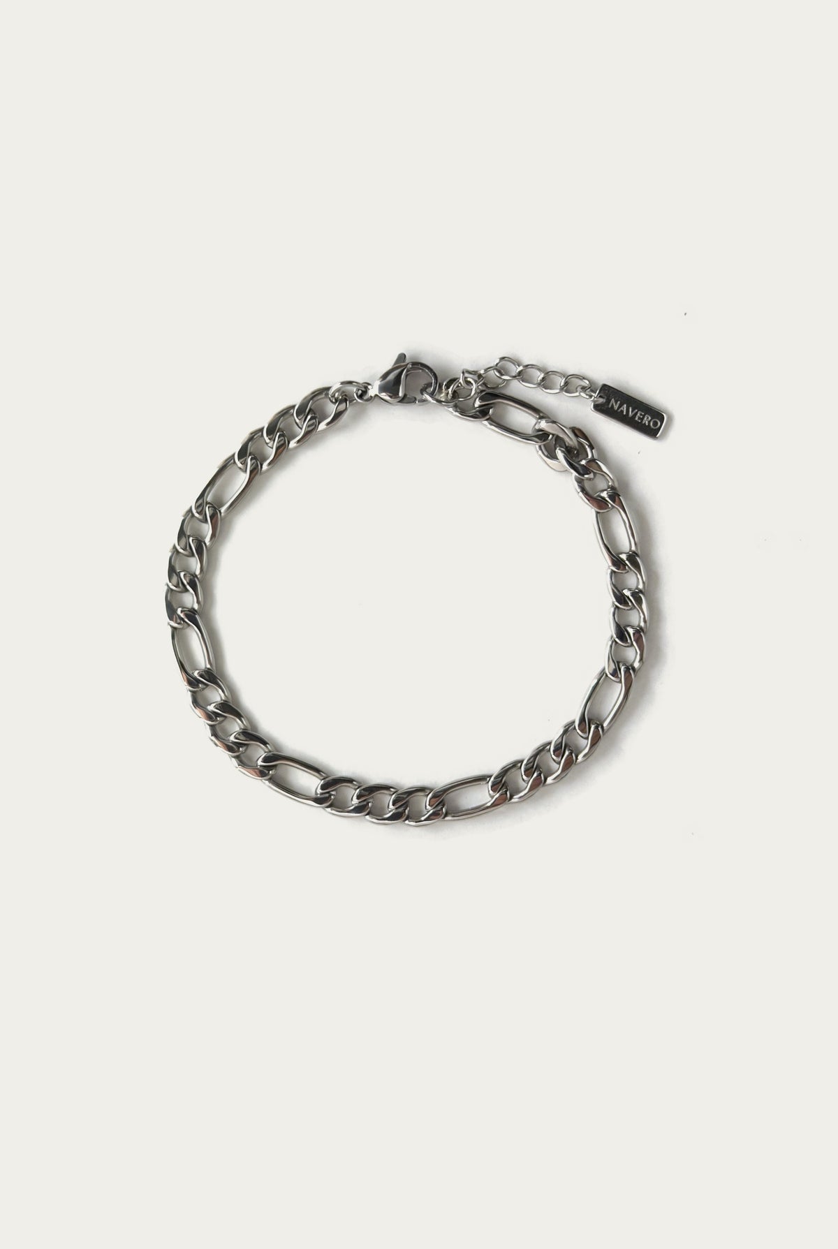 NAVERO フィガロブレスレット5.3mm 316Lステンレス 商品単体